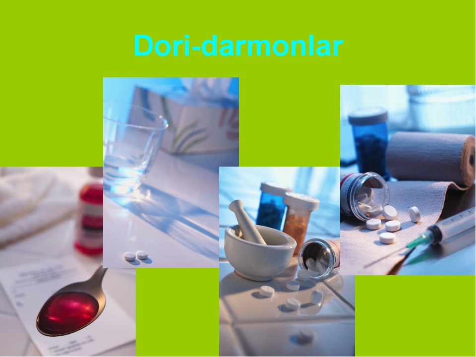 Dori-darmonlar Dori-darmonlar