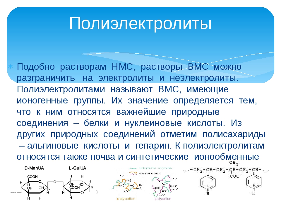 Высокомолекулярным соединением является. Полиэлектролиты классификация. Нуклеиновые кислоты полиэлектролиты. Свойства растворов полиэлектролитов. Полиэлектролиты примеры.