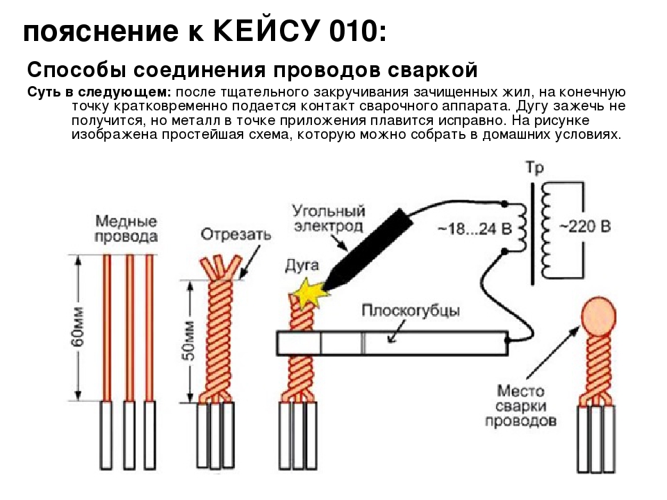 пайка или сварка медных проводов что лучше