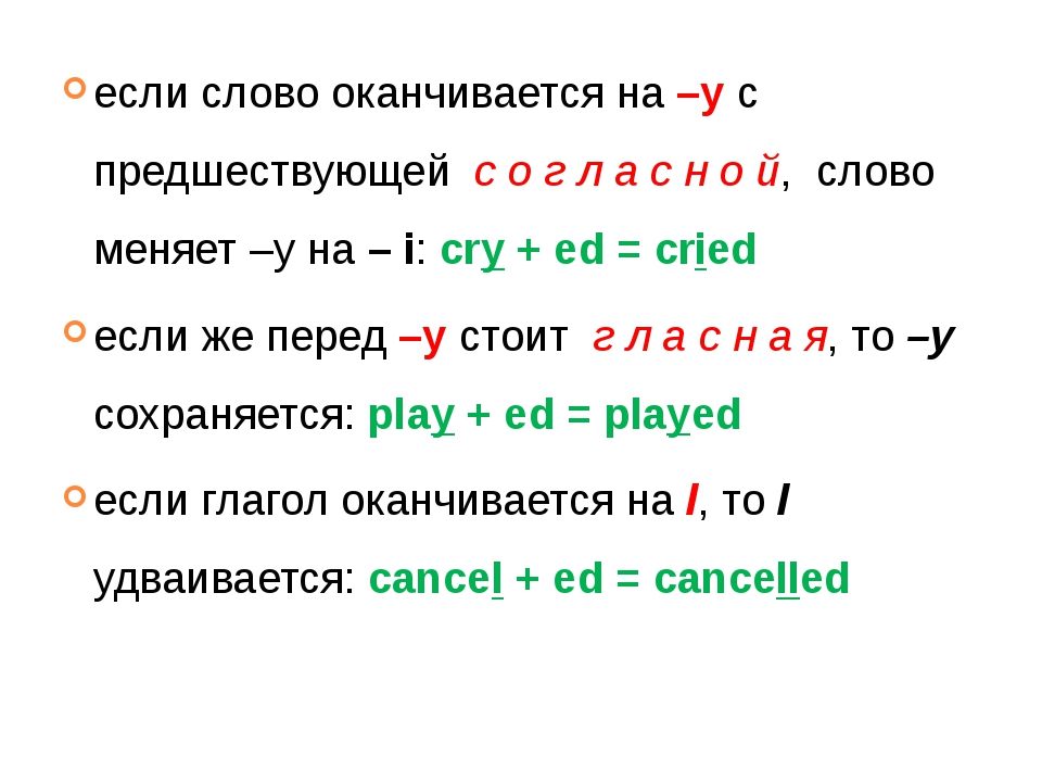 Слова оканчивающиеся на ка